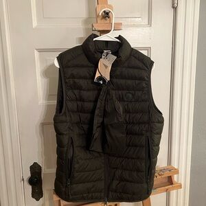 Scalpers Olive Puffer Vest